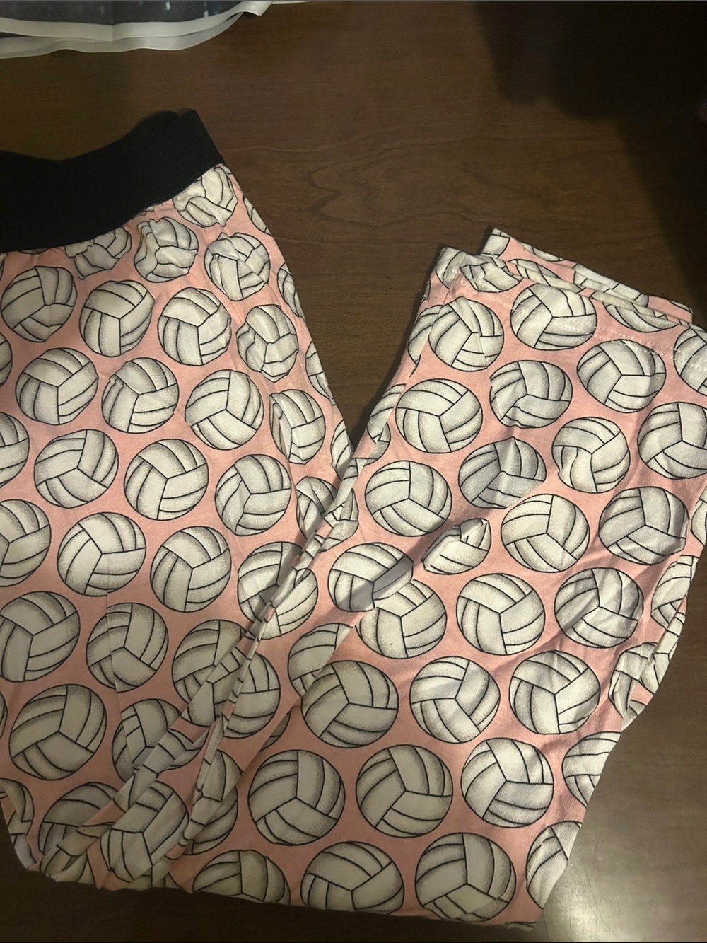 boxercraft Pink Volleyball Print Pajama Pants